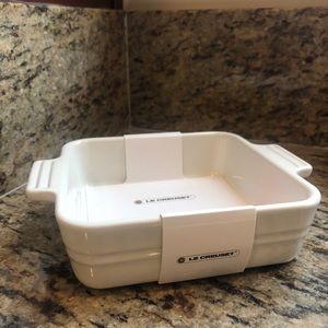 Le Creuset square baker NEW with tags